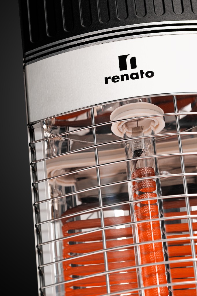 Renato R-3001 karbon rezistans ve metal koruma ızgarası, yakın çekim