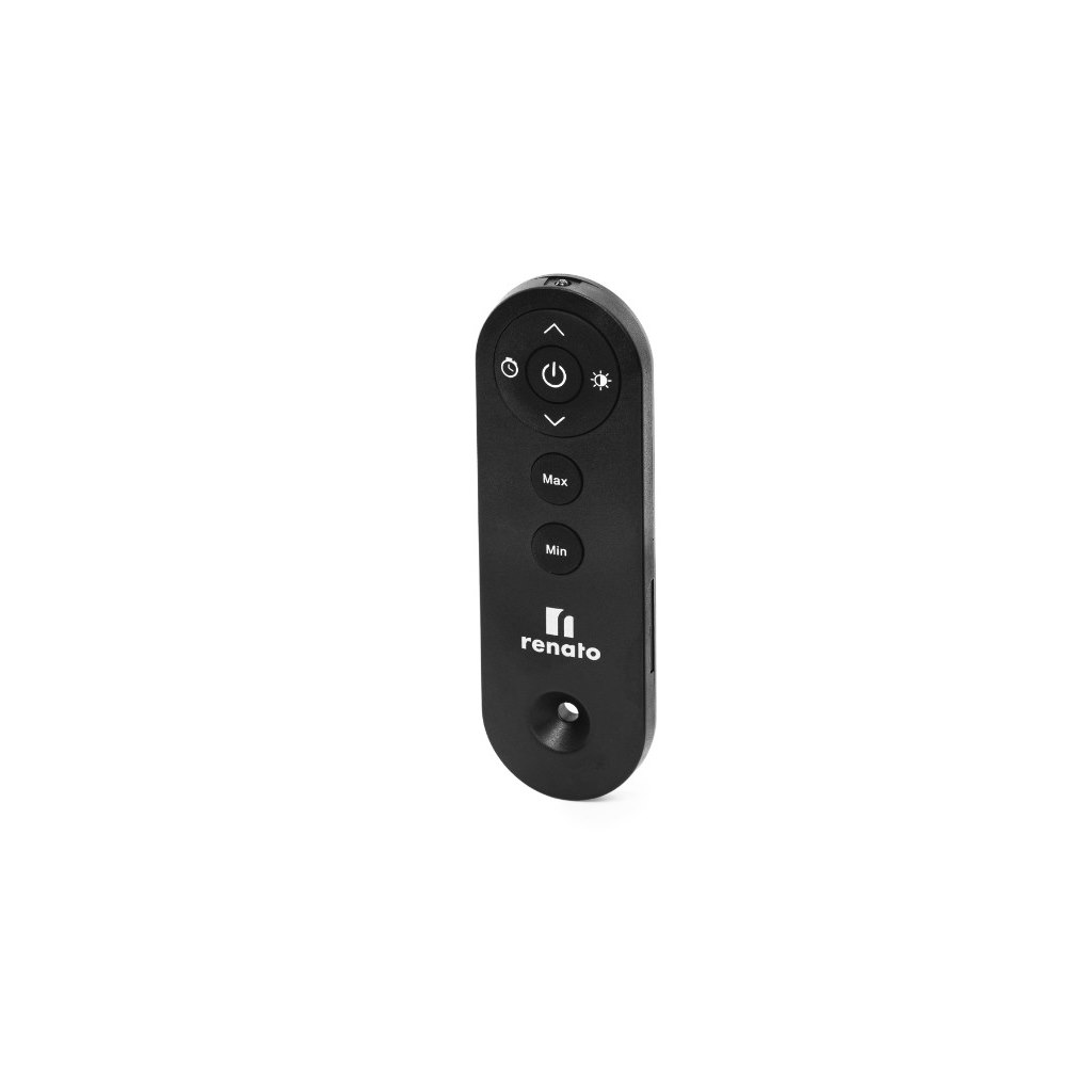 Renato R-3001 ısıtıcının uzaktan kumandası, Max ve Min tuşları