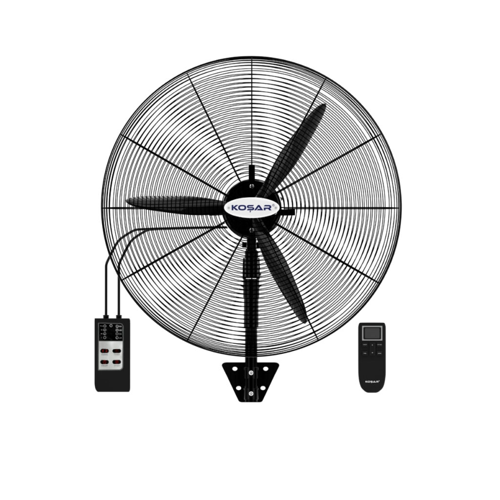 Koşar KSV-DK750 Sanayi Tipi Vantilatör 30″ Uzaktan Kumandalı