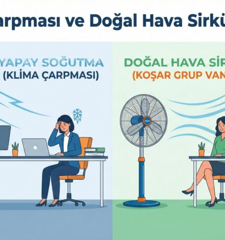 Klima Çarpmasına Son: Ofis Vantilatörü Seçim Rehberi